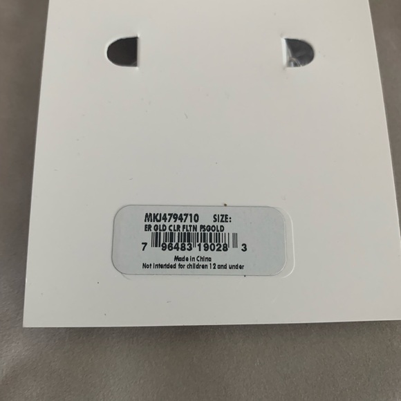 COPY - MK Micheal Kors drop earrings - Picture 2 of 4